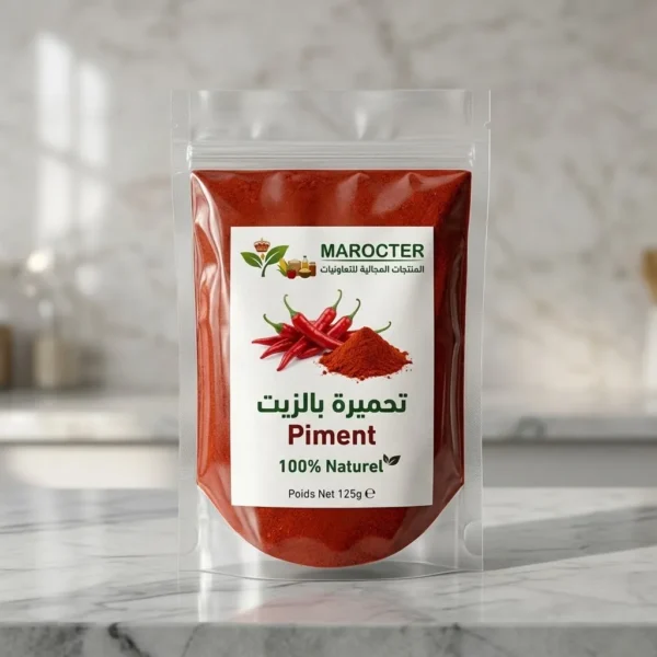 تحميرة بزيت بلدية طبيعية 100% – 125 غرام